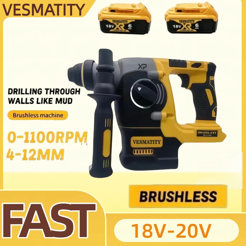 Hammer Drill Sds - Wiertarka udarowa bezszczotkowa MAX SDS-Plus 1