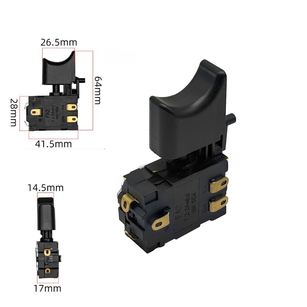 Power Tools Excel - Przełącznik wiertarki elektrycznej litowej 12V 21V,