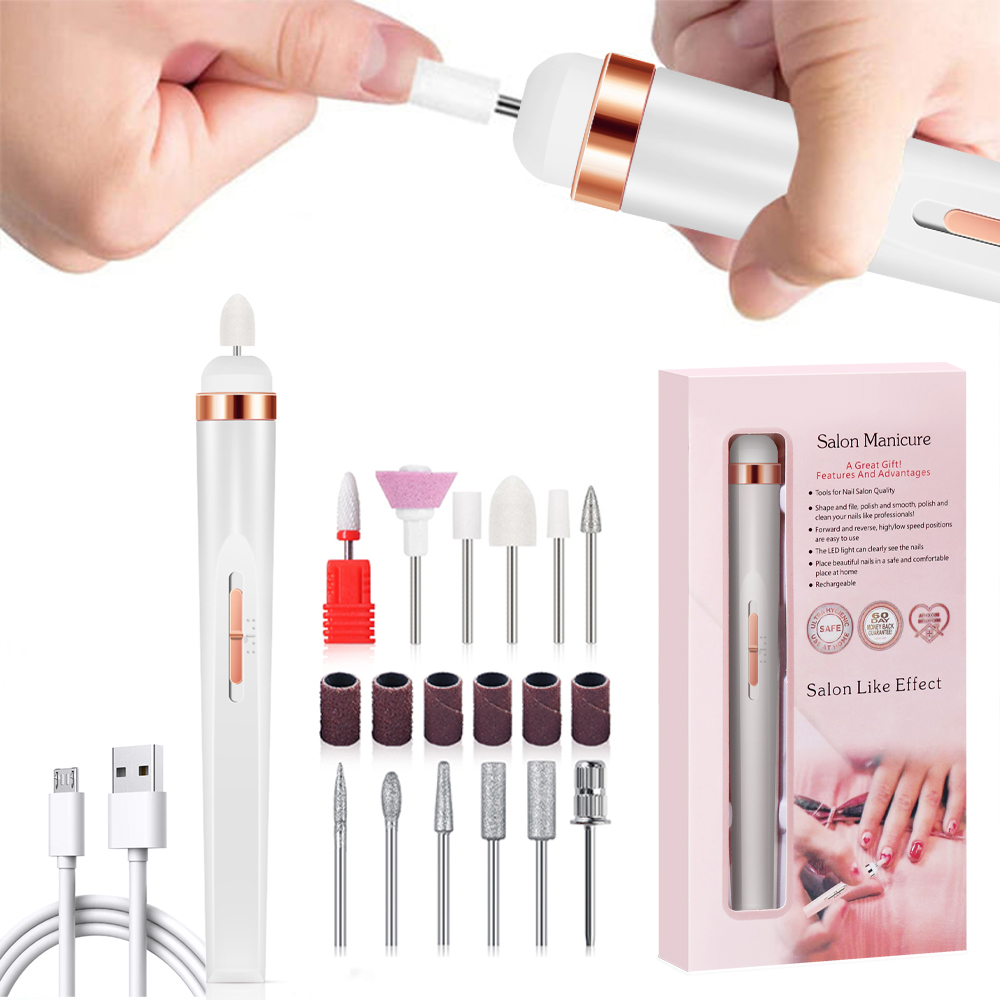 Power Tools Excel - LULAA Przenośny zestaw do manicure Pełny