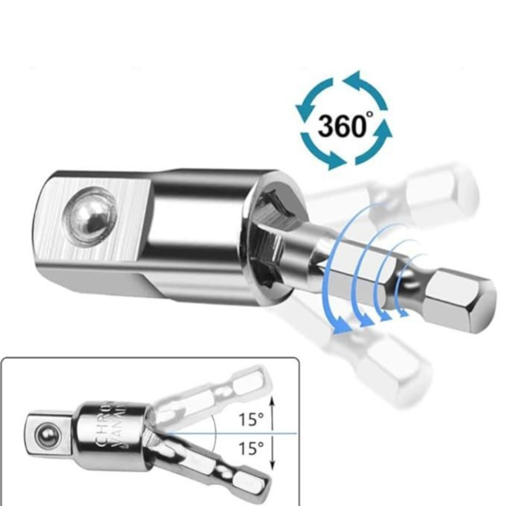360 °   Zestaw obrotowych adap – Power Tools Excel recenzja i cena