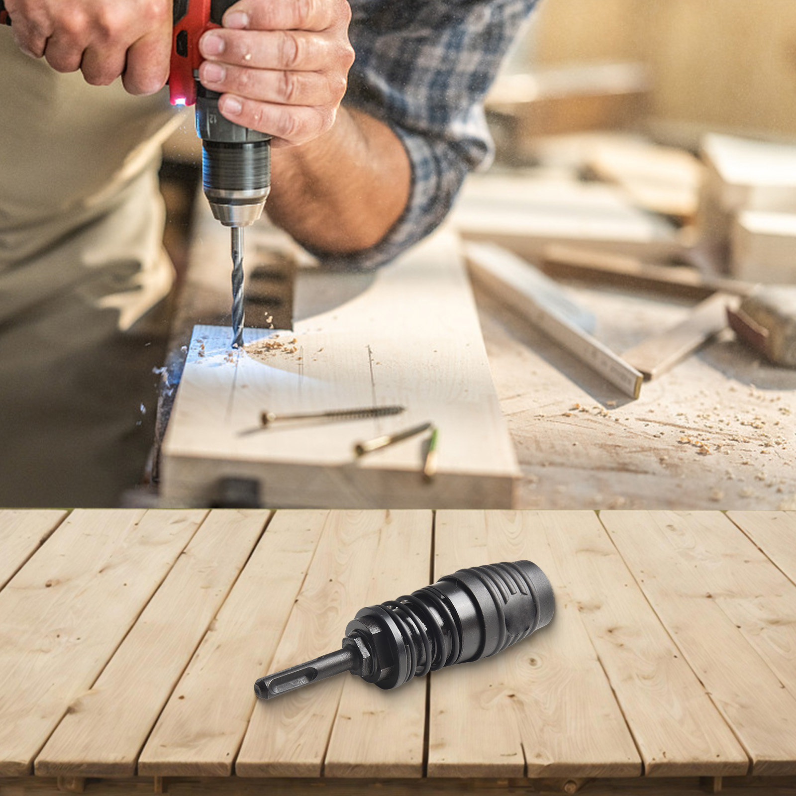 Adapter do wiertarko-wkrętarek – Hammer Drill Sds recenzja i cena