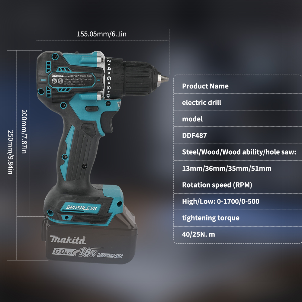 Bezszczotkowa wiertarko-wkręta – Power Tools Excel recenzja i cena