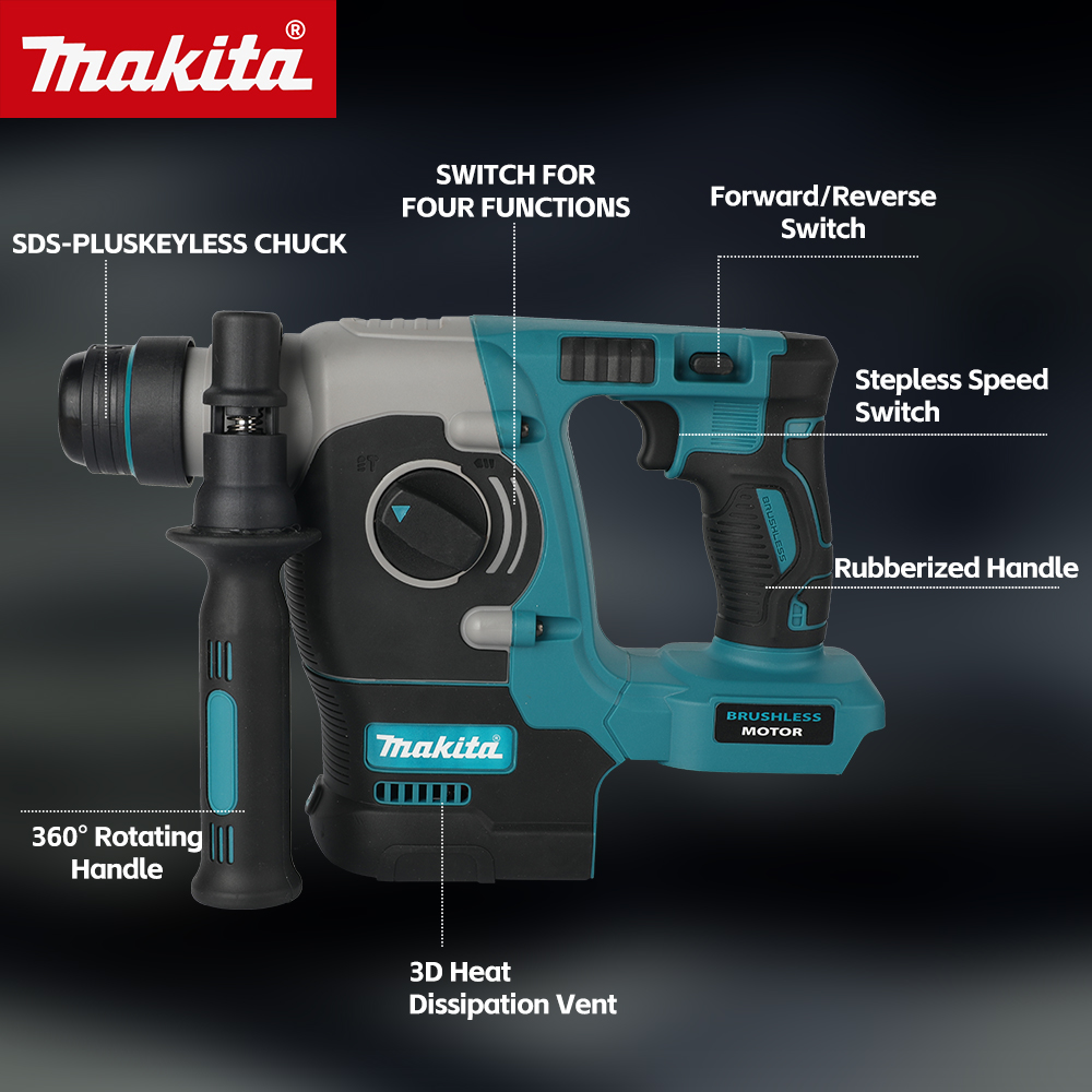 Makita DCH273 18V Bezszczotkow – Hammer Drill Sds recenzja i cena
