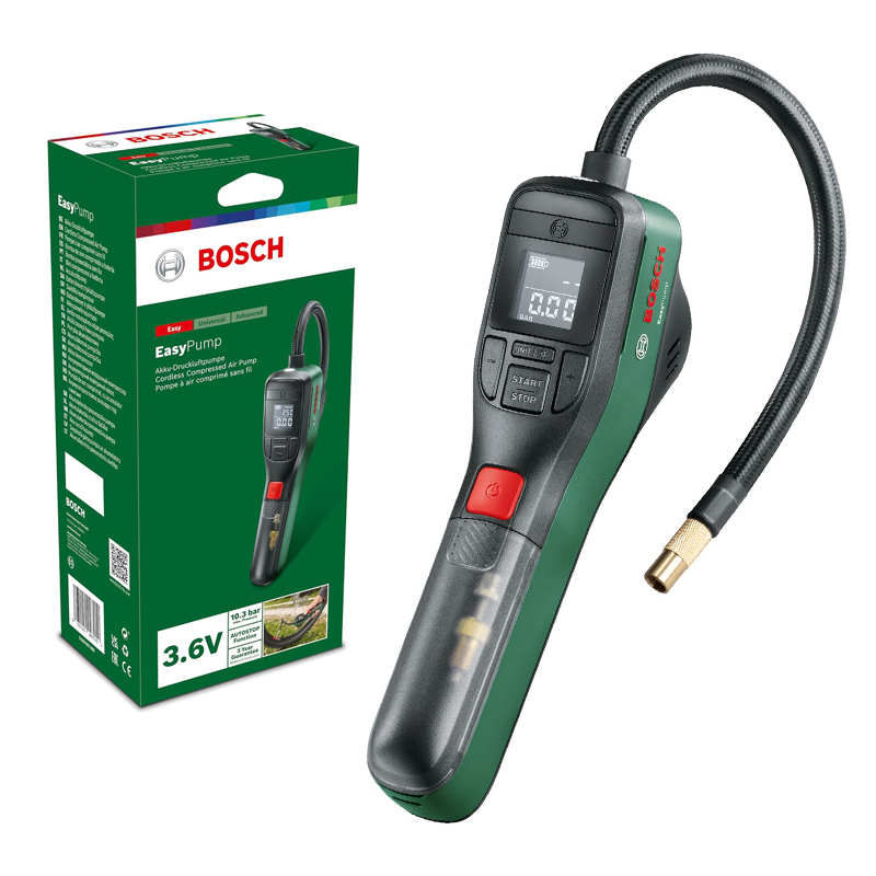 BOSCH Easy Pump Bezprzewodowa  – Air Compressor Mini recenzja i cena