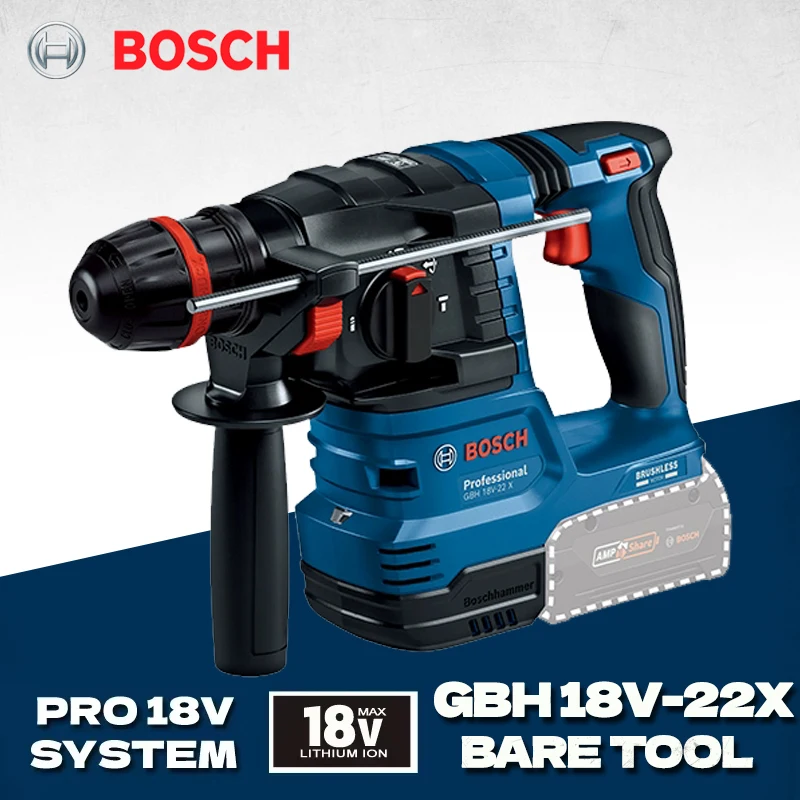 BOSCH GBH18V-22X Akumulatorowy – Hammer Drill Sds recenzja i cena